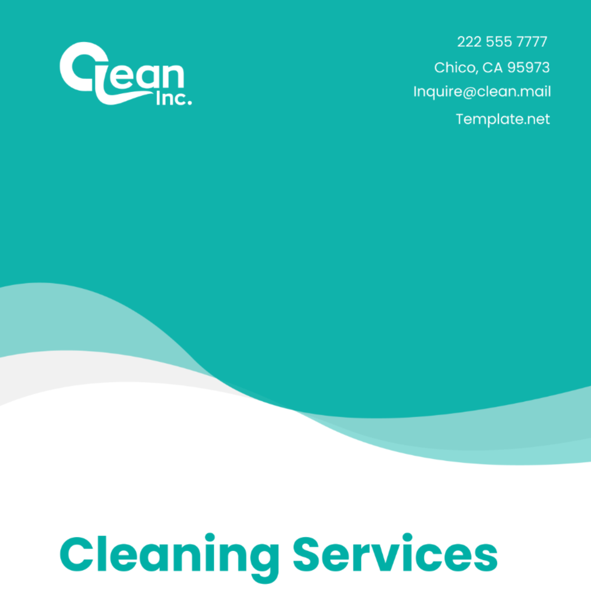 Free Cleaning Services Leadership Team Building Activity Plan Template
