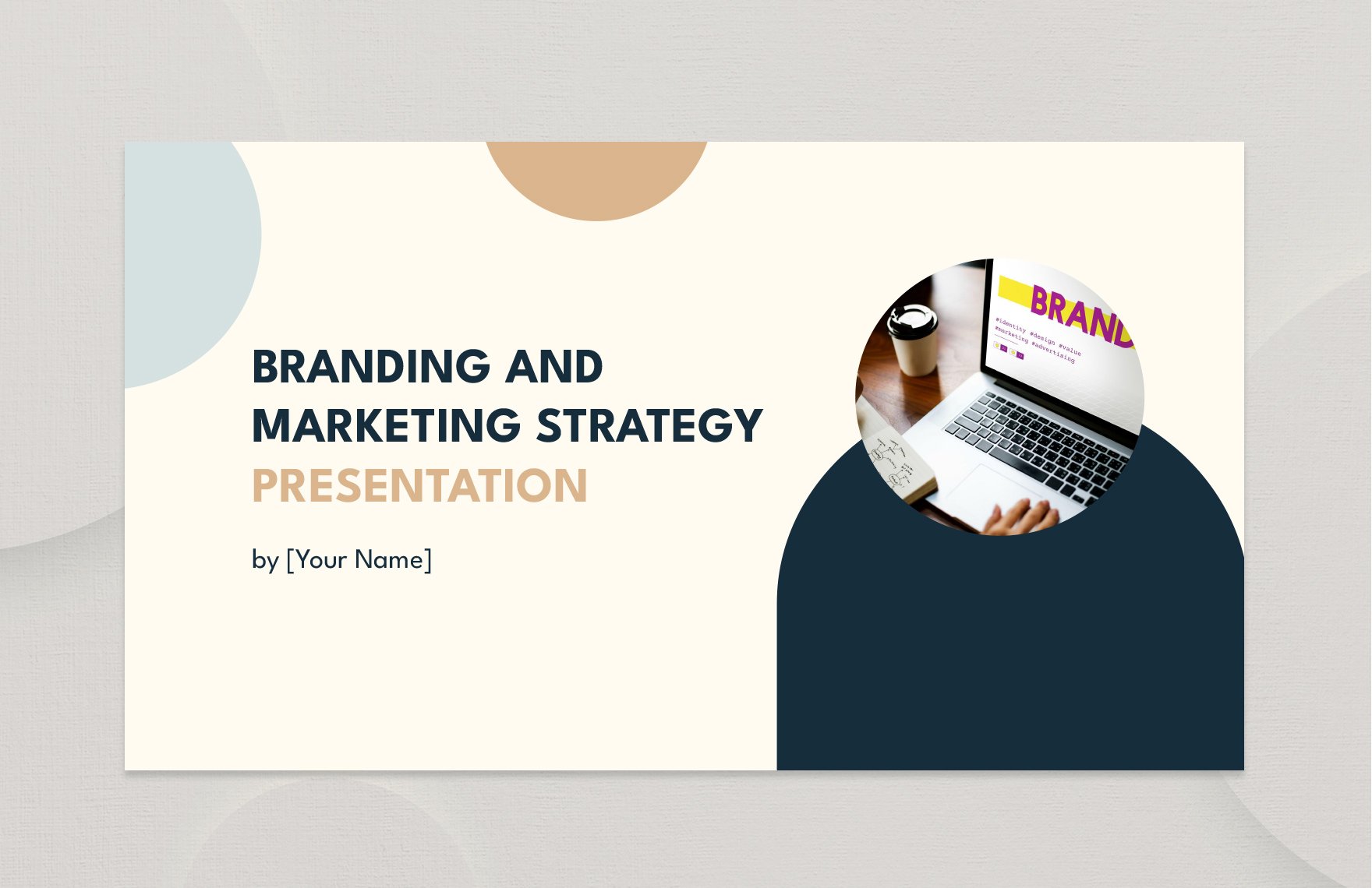 Branding and Marketing Strategy Presentation Template