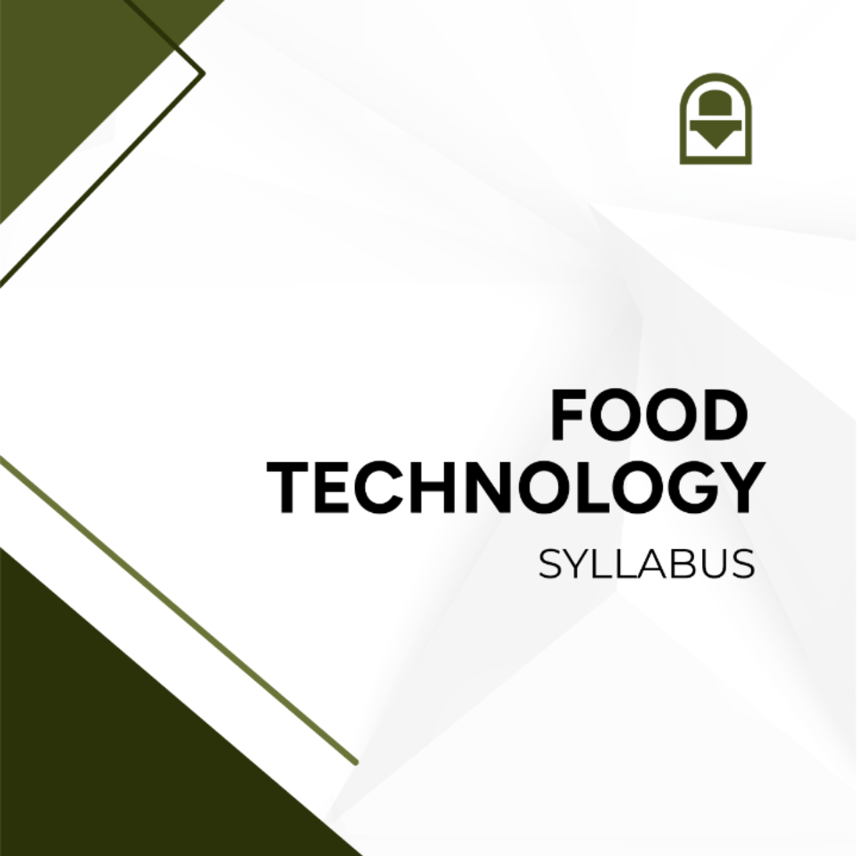 Food Technology Syllabus | Template.net