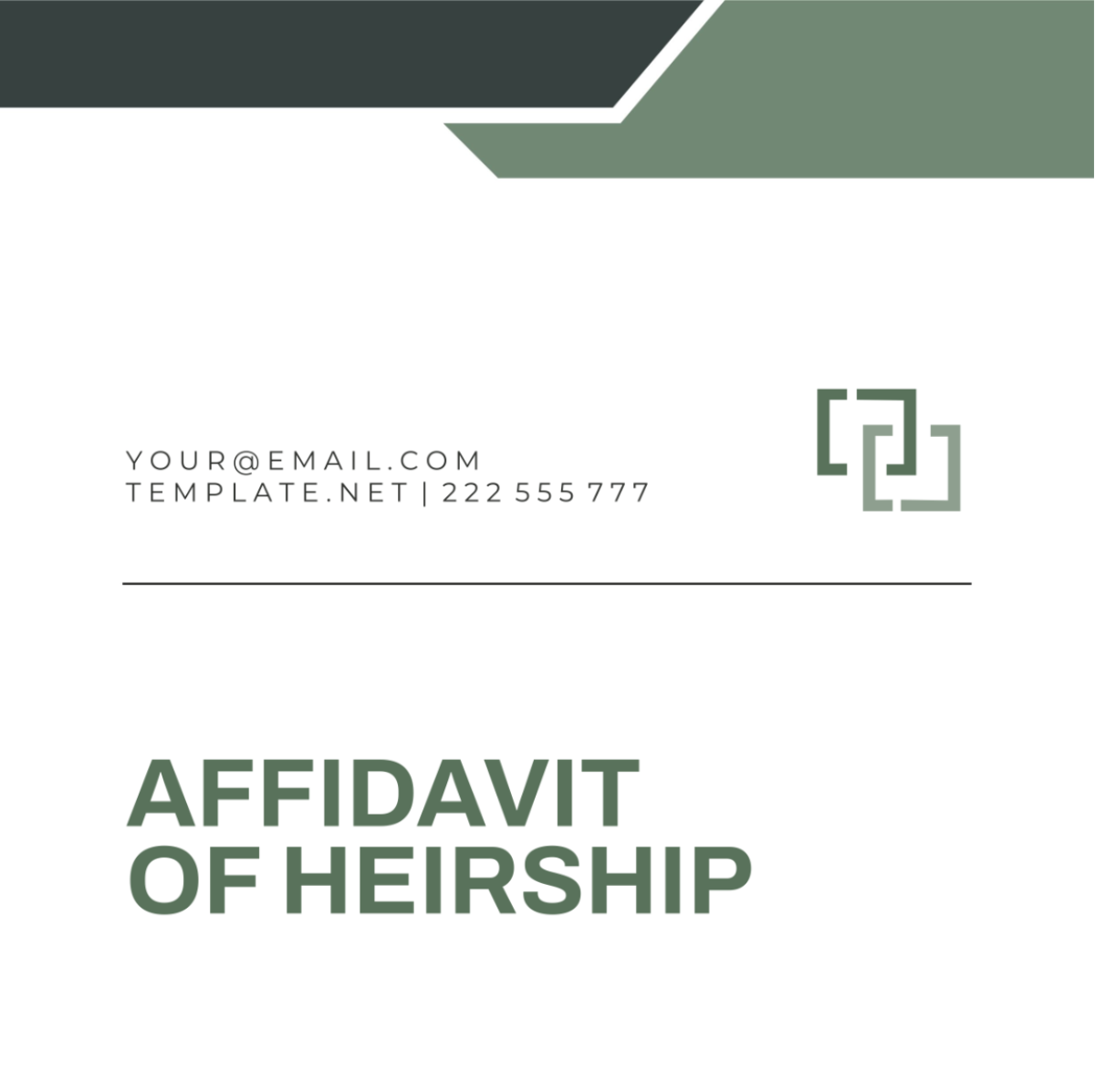 Arkansas Affidavit of Heirship Template - Edit Online & Download