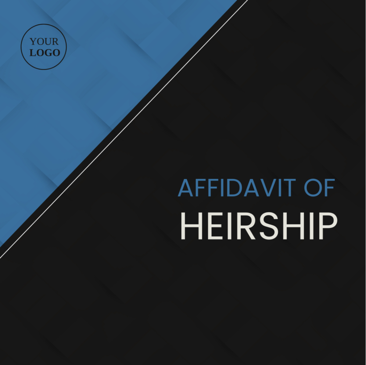 Iowa Affidavit of Heirship Template - Edit Online & Download