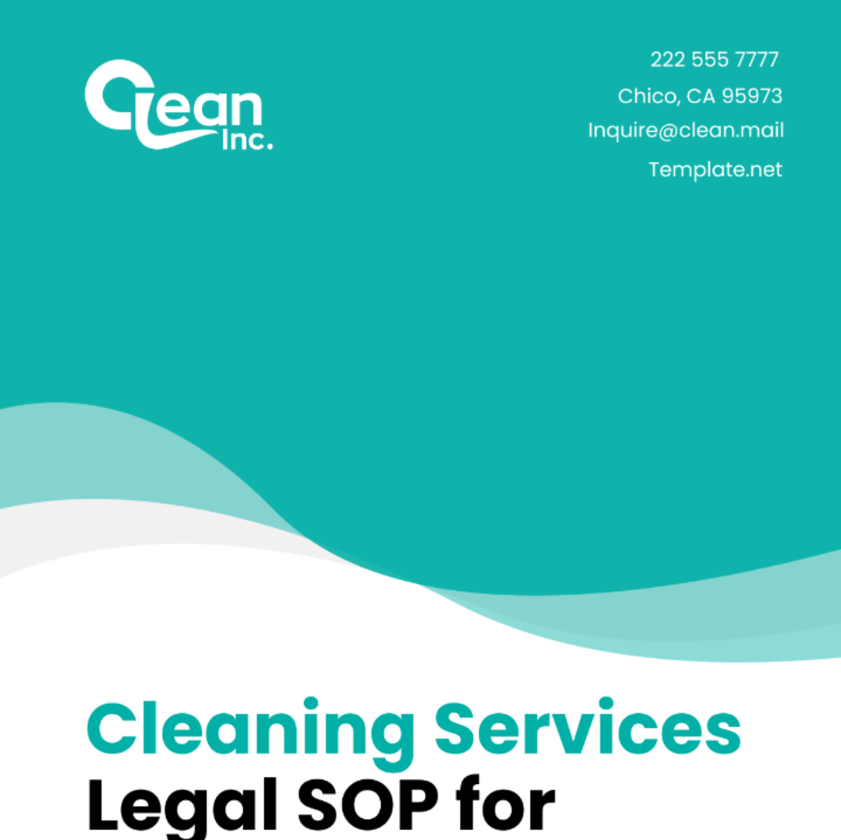 Cleaning Services Legal SOP for Dispute Resolution Template