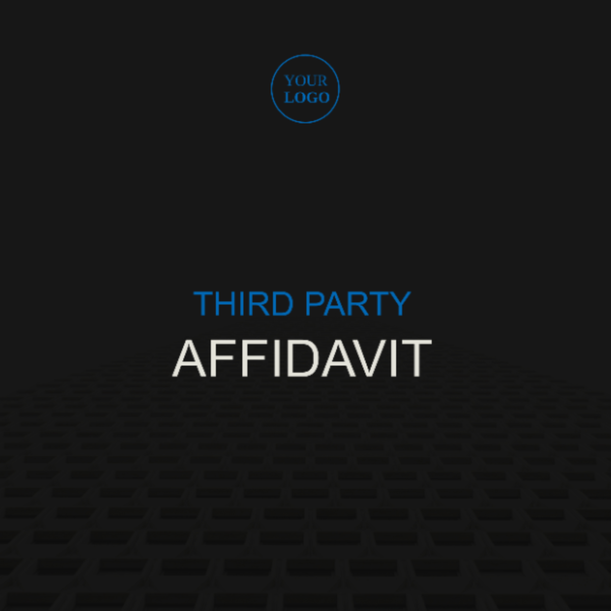 Third Party Affidavit Template - Edit Online & Download