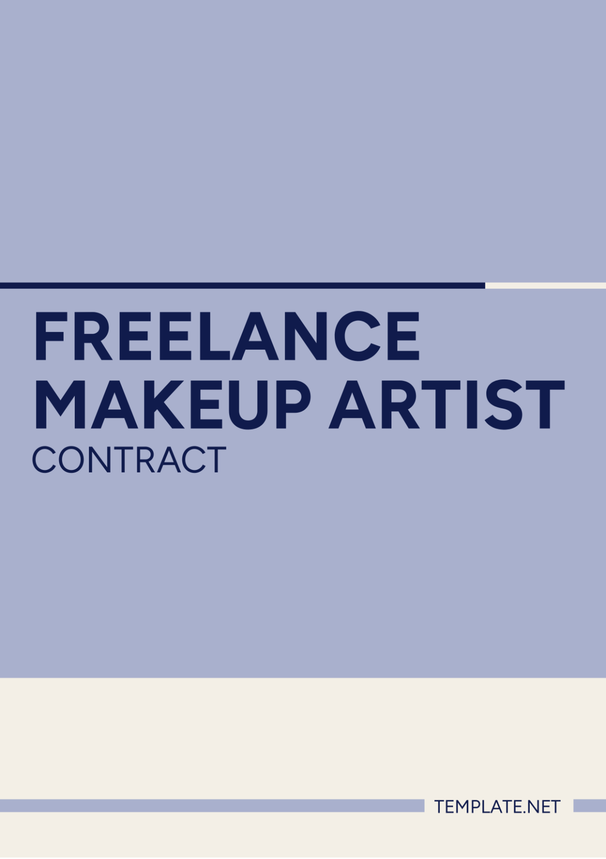 Freelance Makeup Artist Contract Template