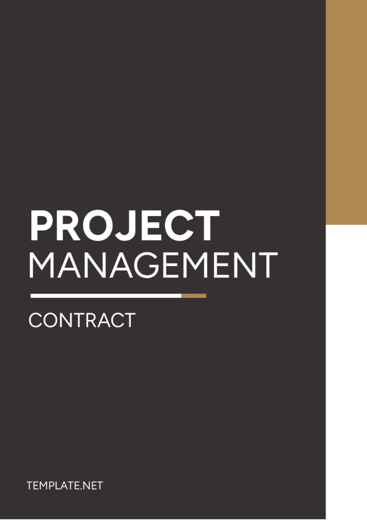 Project Management Contract Template - Edit Online & Download