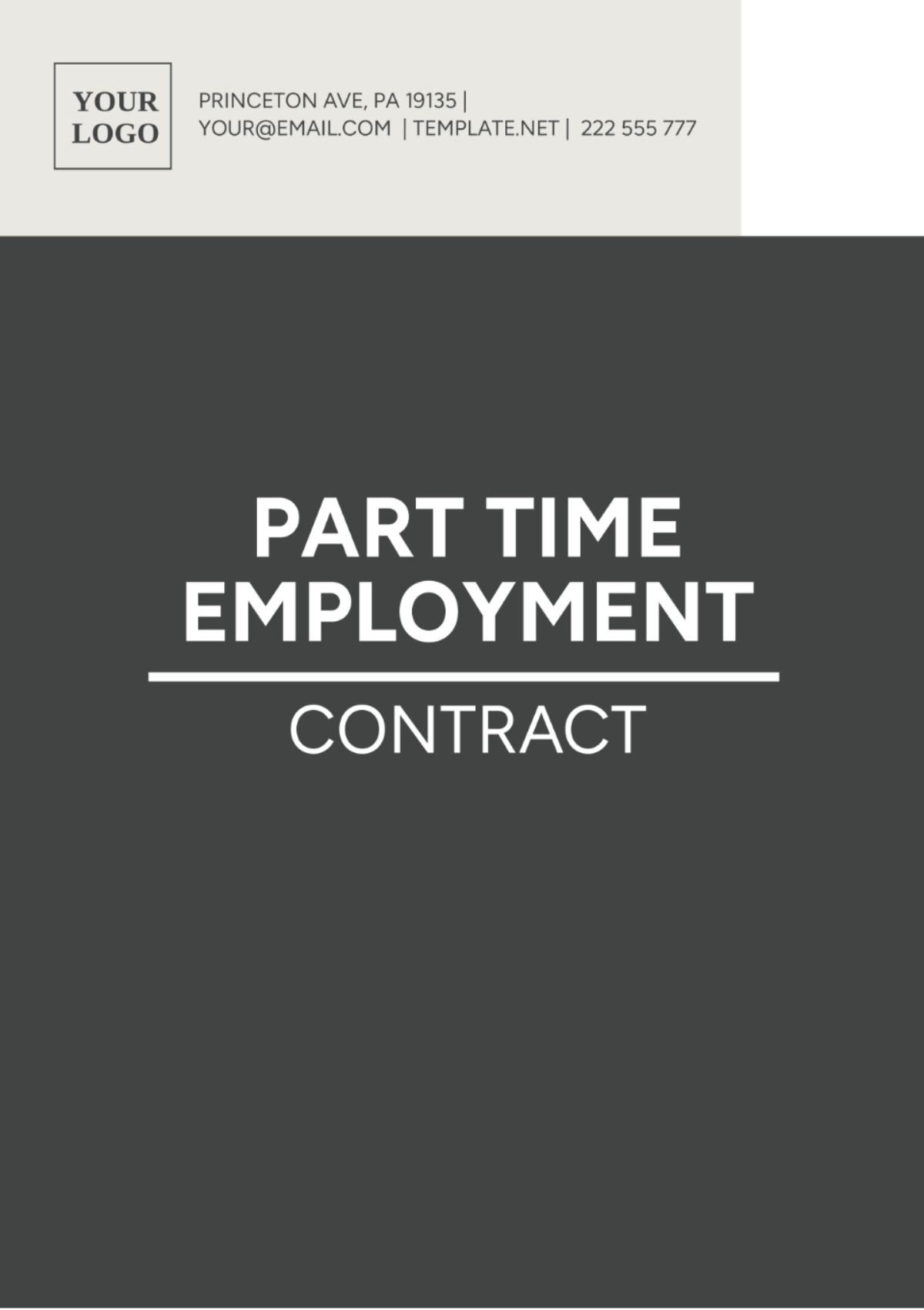 Free Part Time Employment Contract Template To Edit Online Free Part Time Employment Contract Template To Edit Online