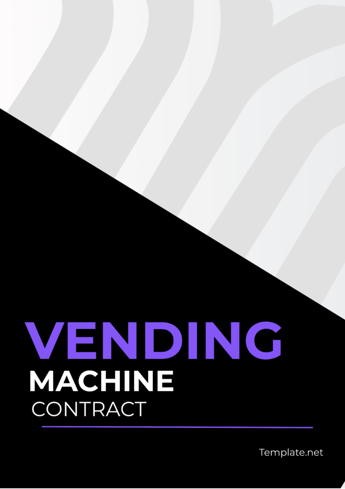 Vending Machine Contract Template - Edit Online & Download