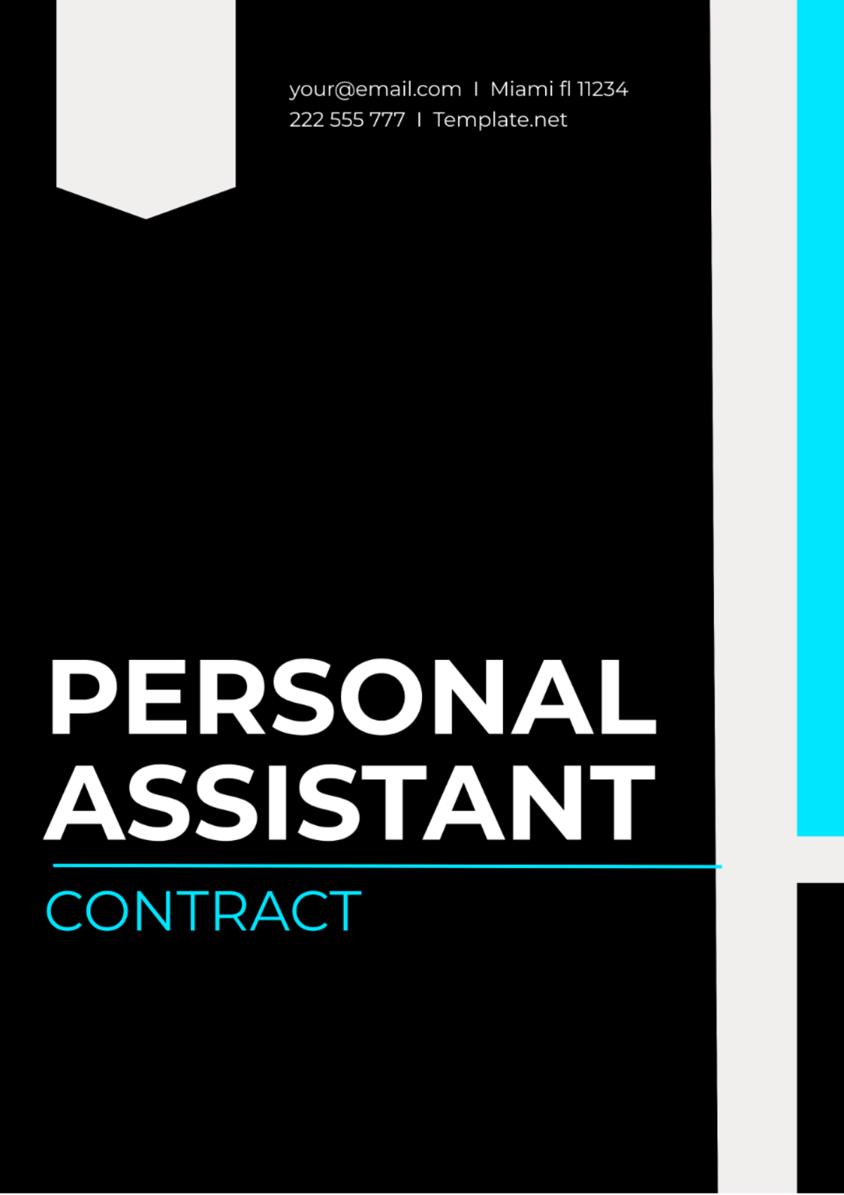 Personal Assistant Contract Template - Edit Online & Download