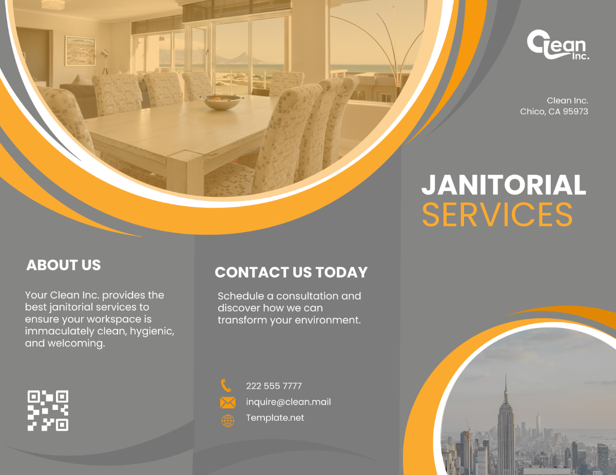 Janitorial Services Brochure