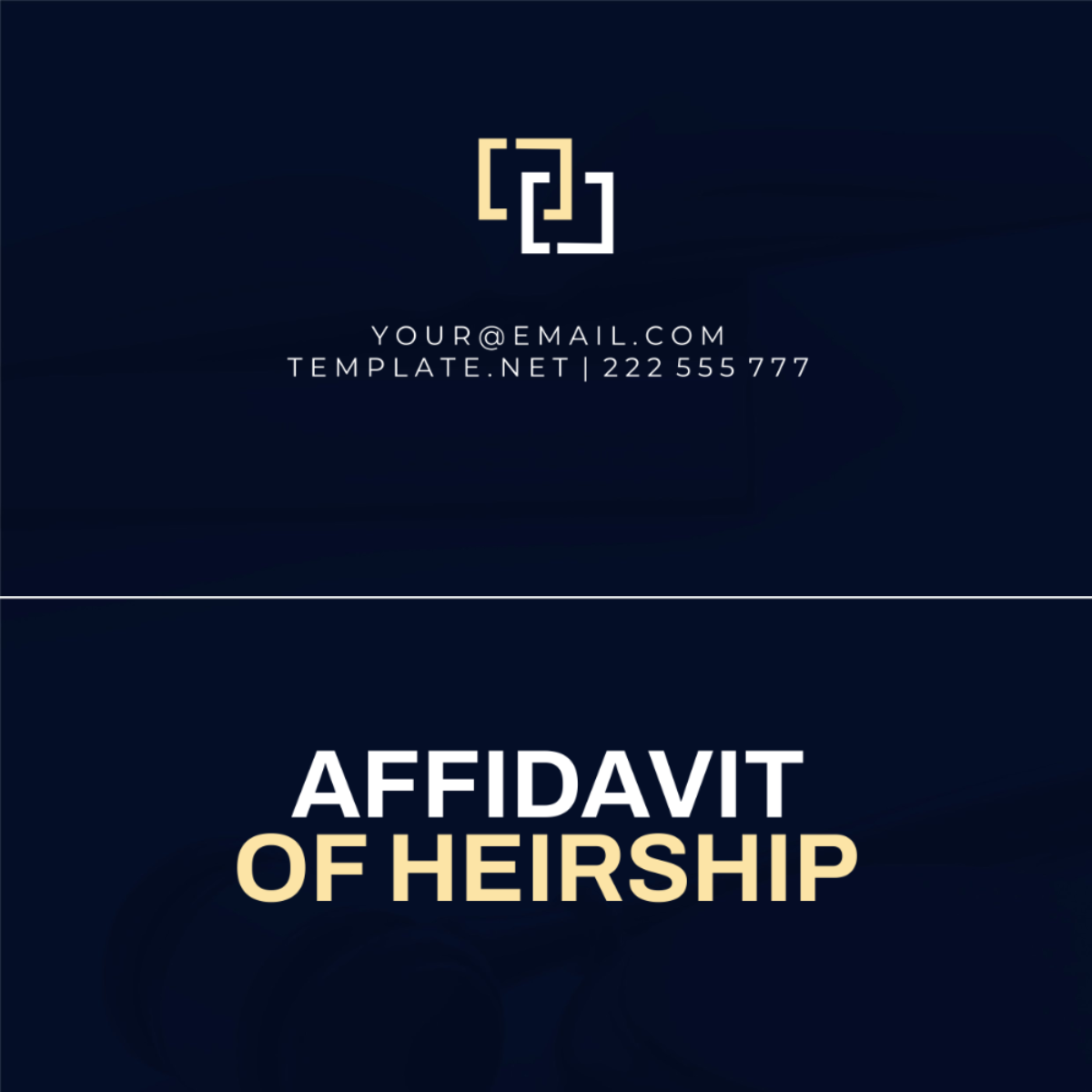 Illinois Affidavit of Heirship Template - Edit Online & Download