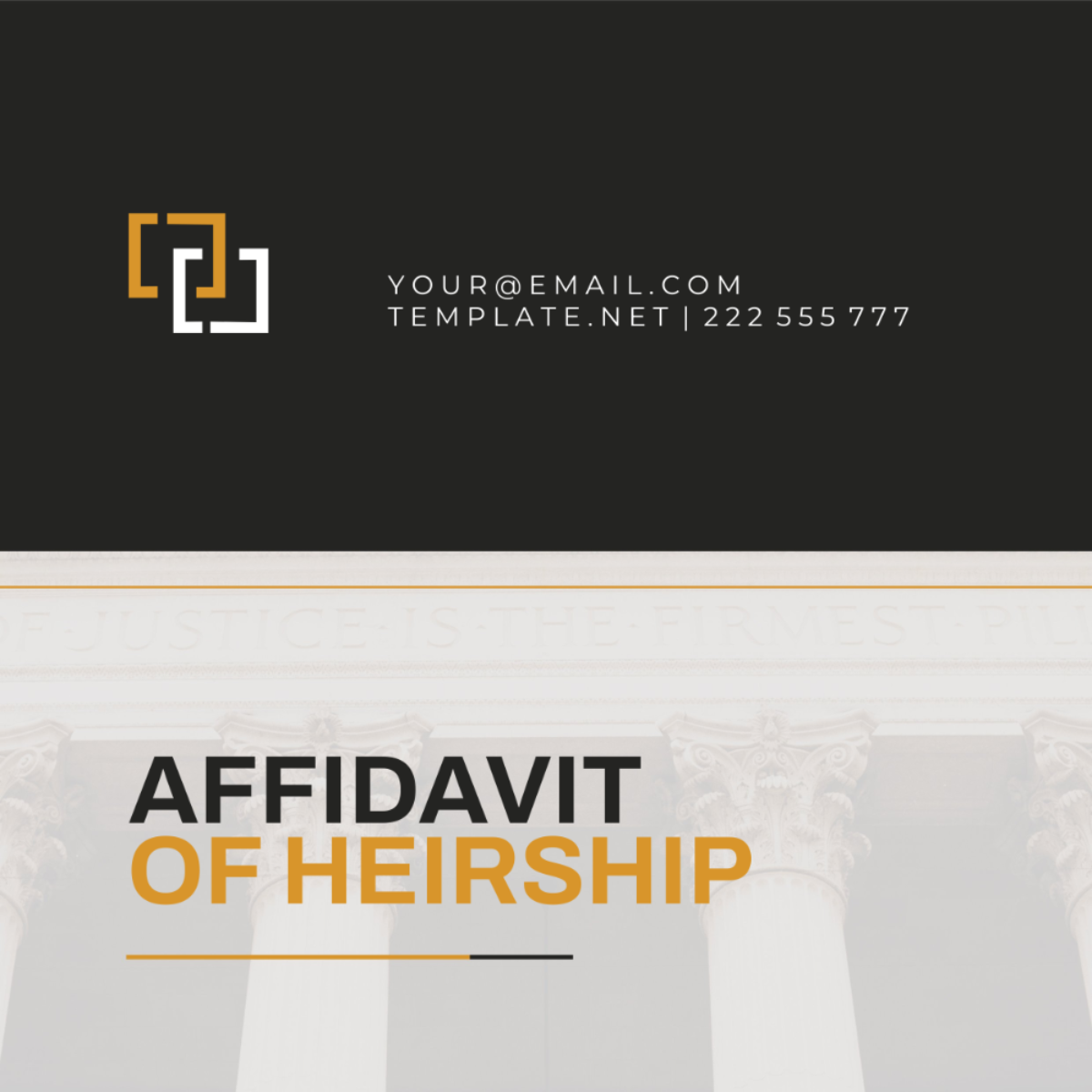 Indiana Affidavit of Heirship Template - Edit Online & Download