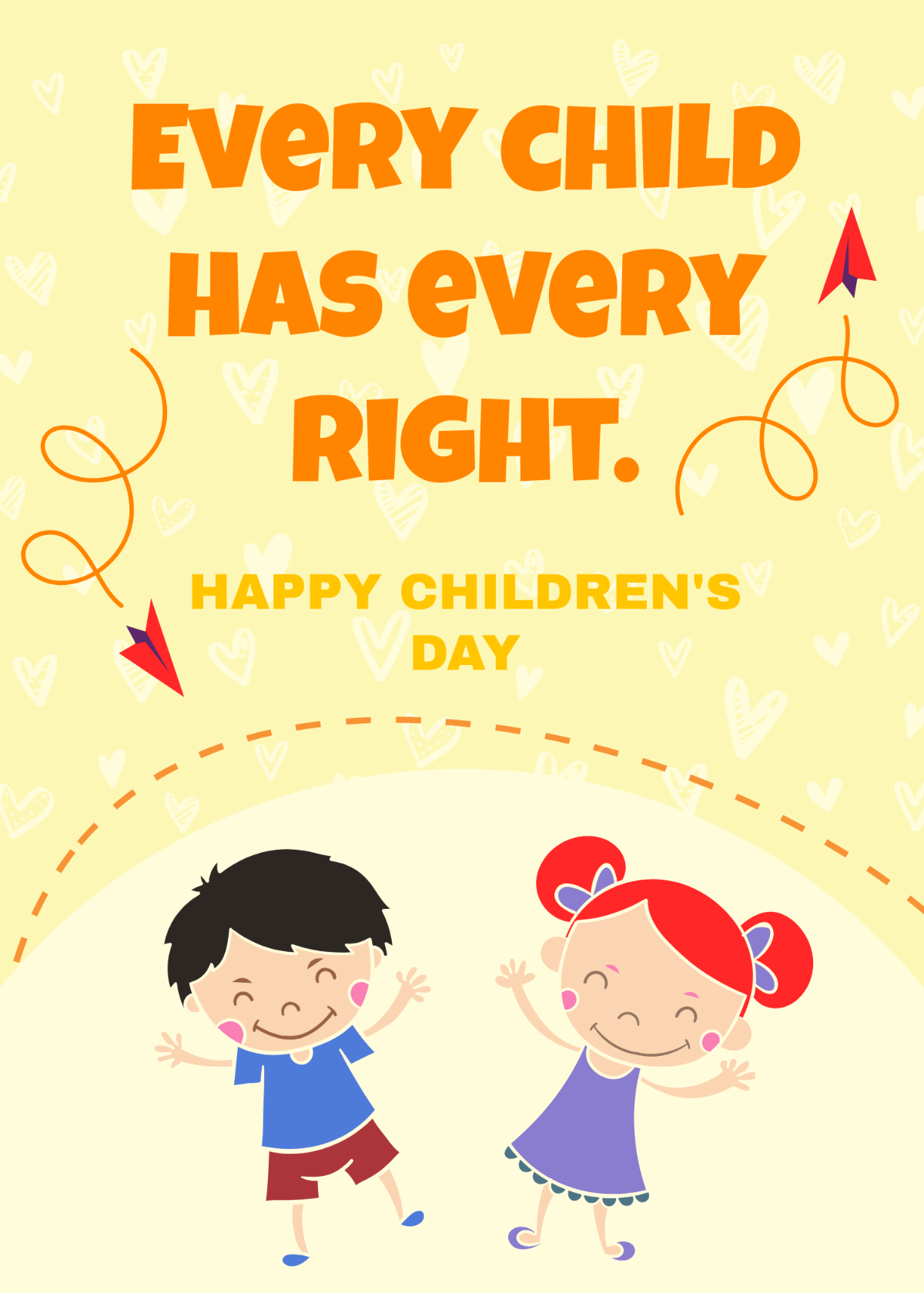 Children's Day Greeting Card