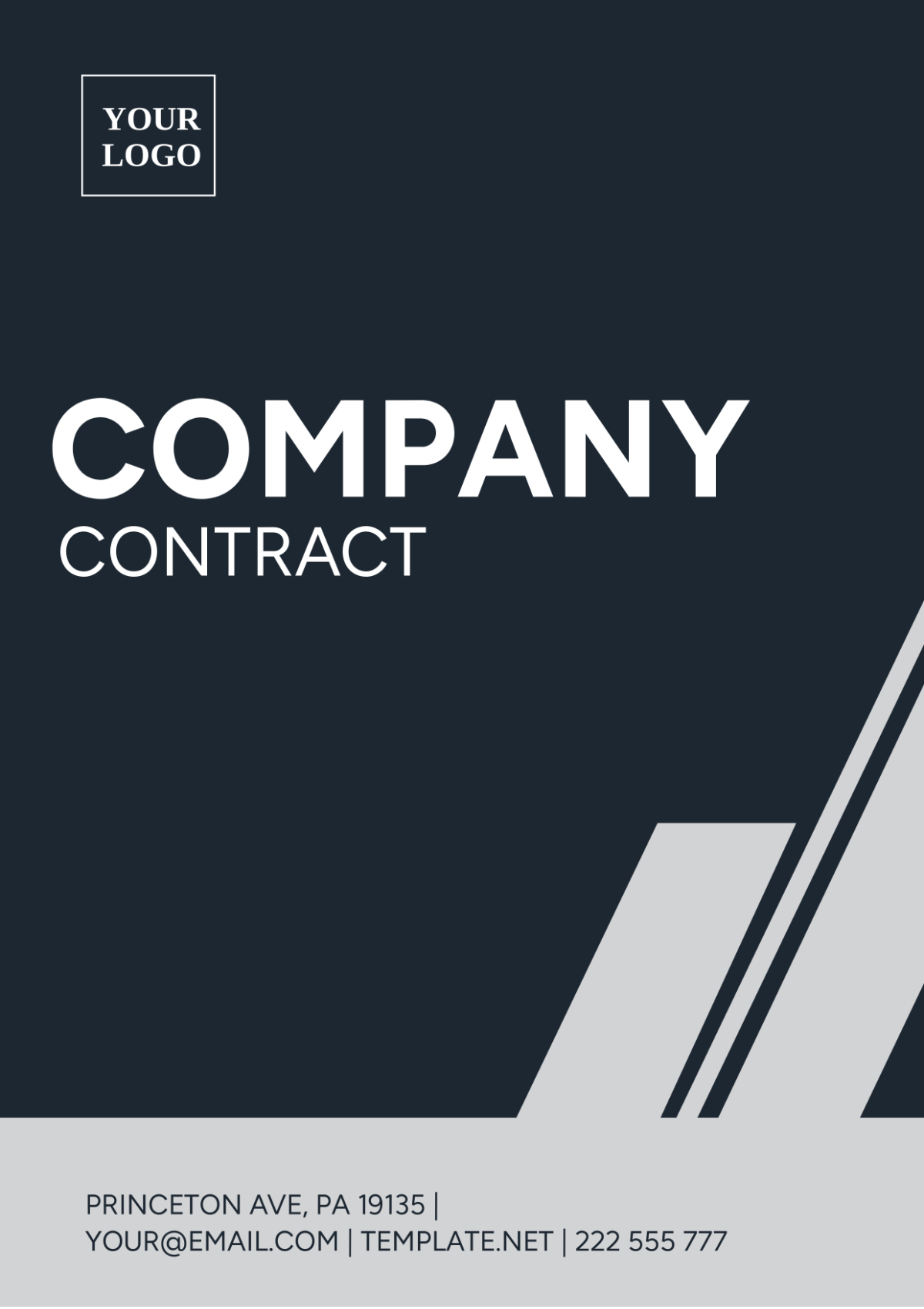 Company Contract Template - Edit Online & Download