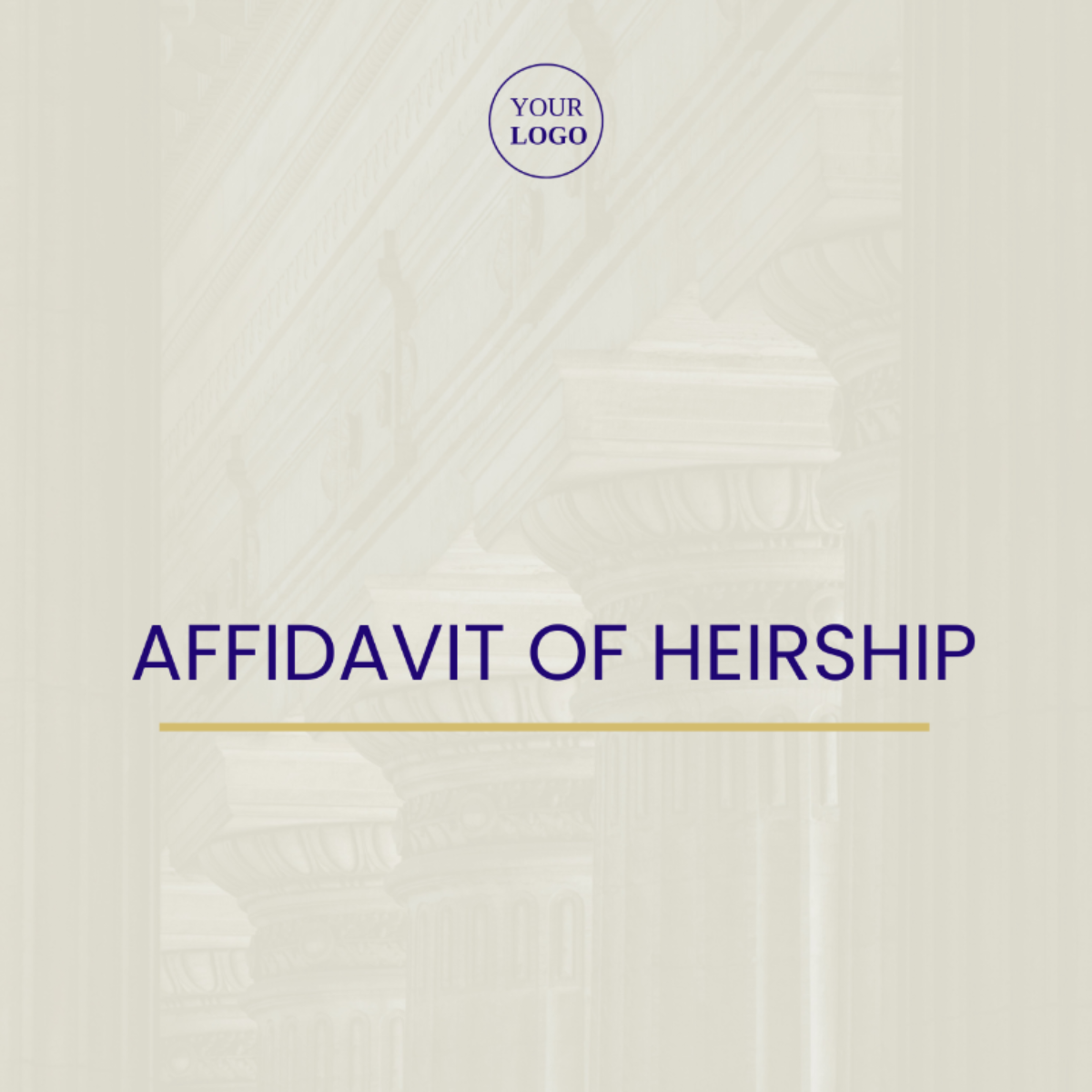 Alabama Affidavit of Heirship Template - Edit Online & Download