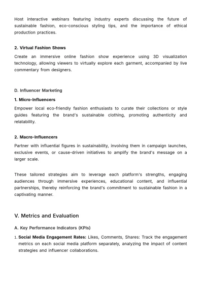 Free Advertising Digital Brand Activation Plan Template to Edit Online