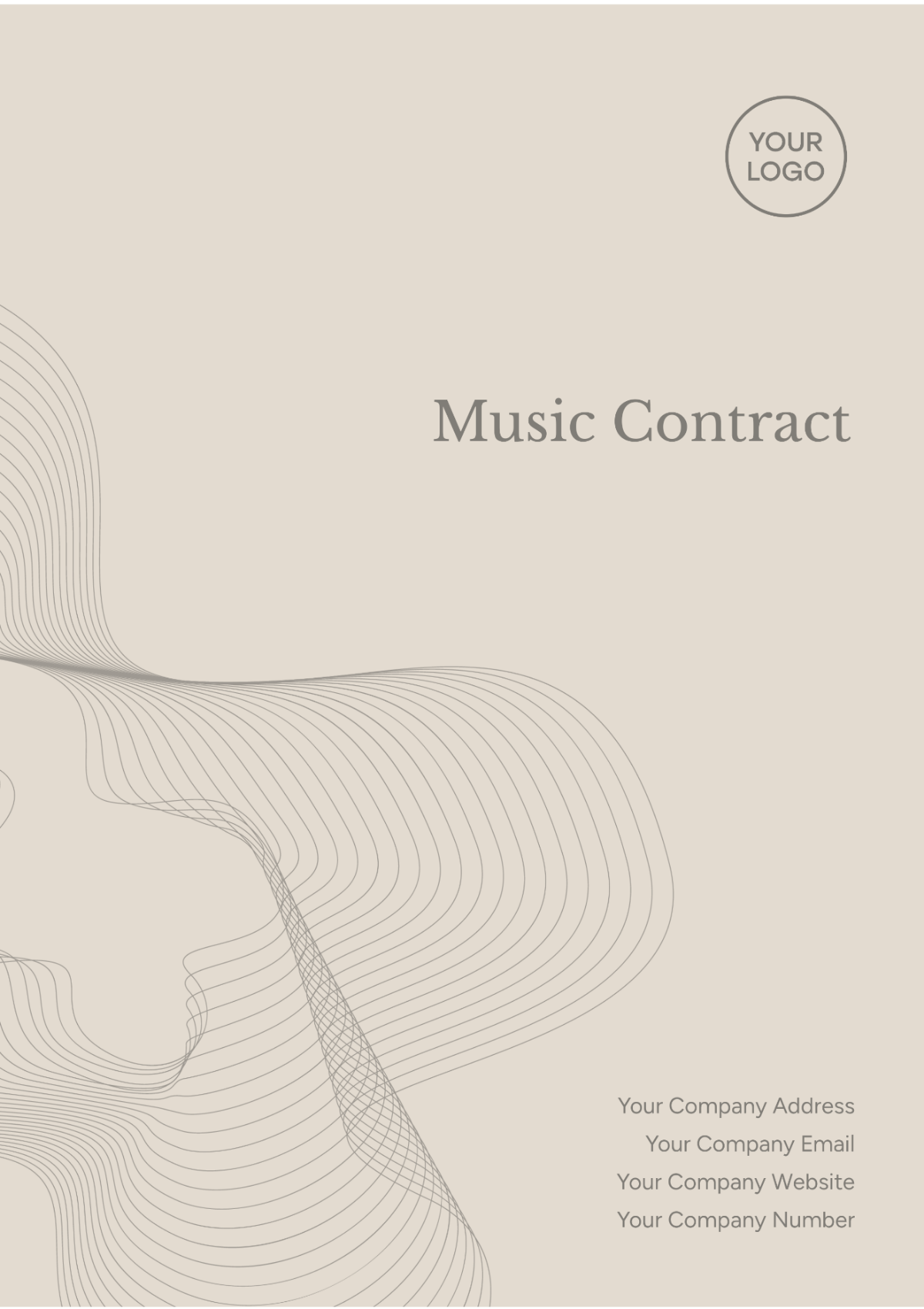 Music Contract Template - Edit Online & Download