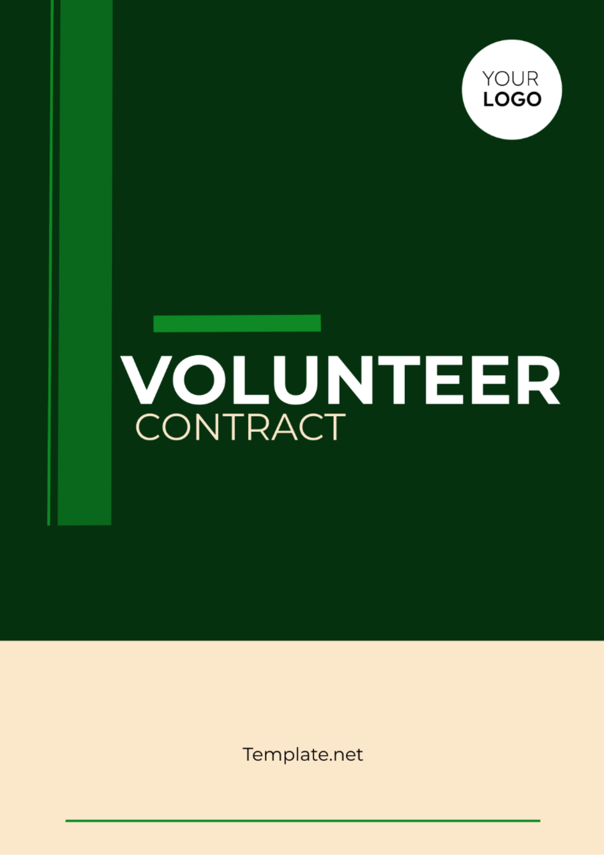 Volunteer Contract Template