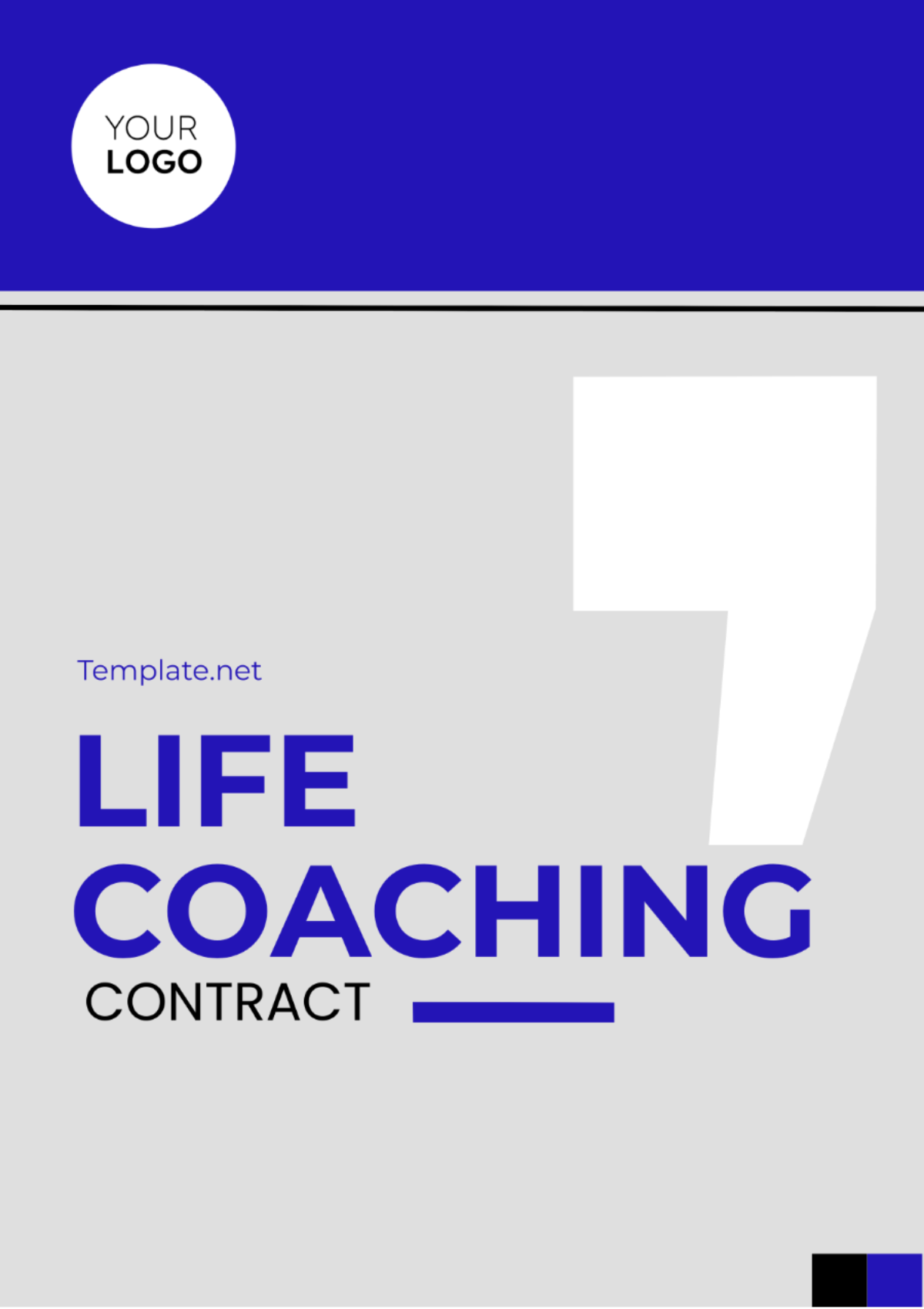 Life Coaching Contract Template