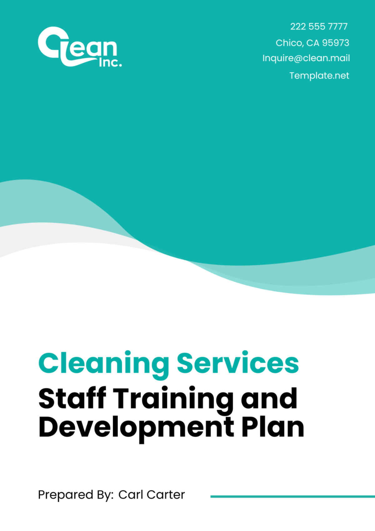 Cleaning Services Staff Training and Development Plan Template - Edit Online & Download