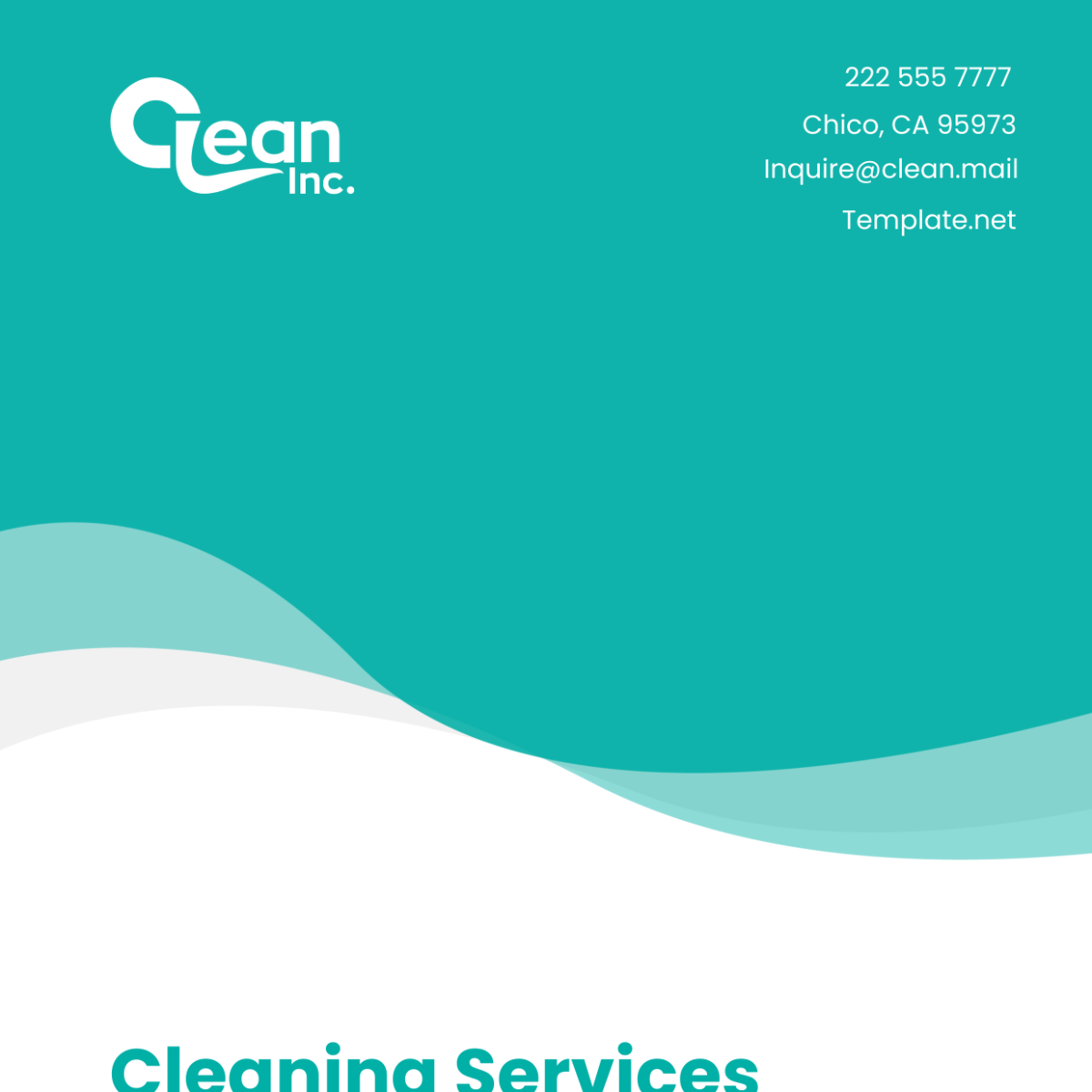 Cleaning Services Leadership Ethics Policy Template