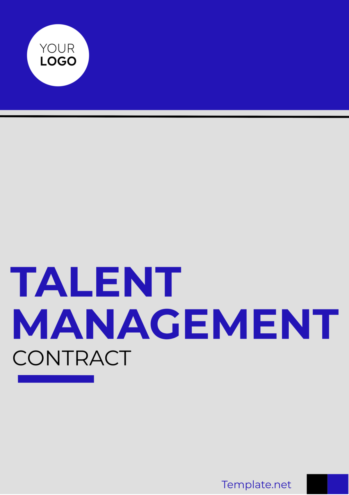 Talent Management Contract Template - Edit Online & Download