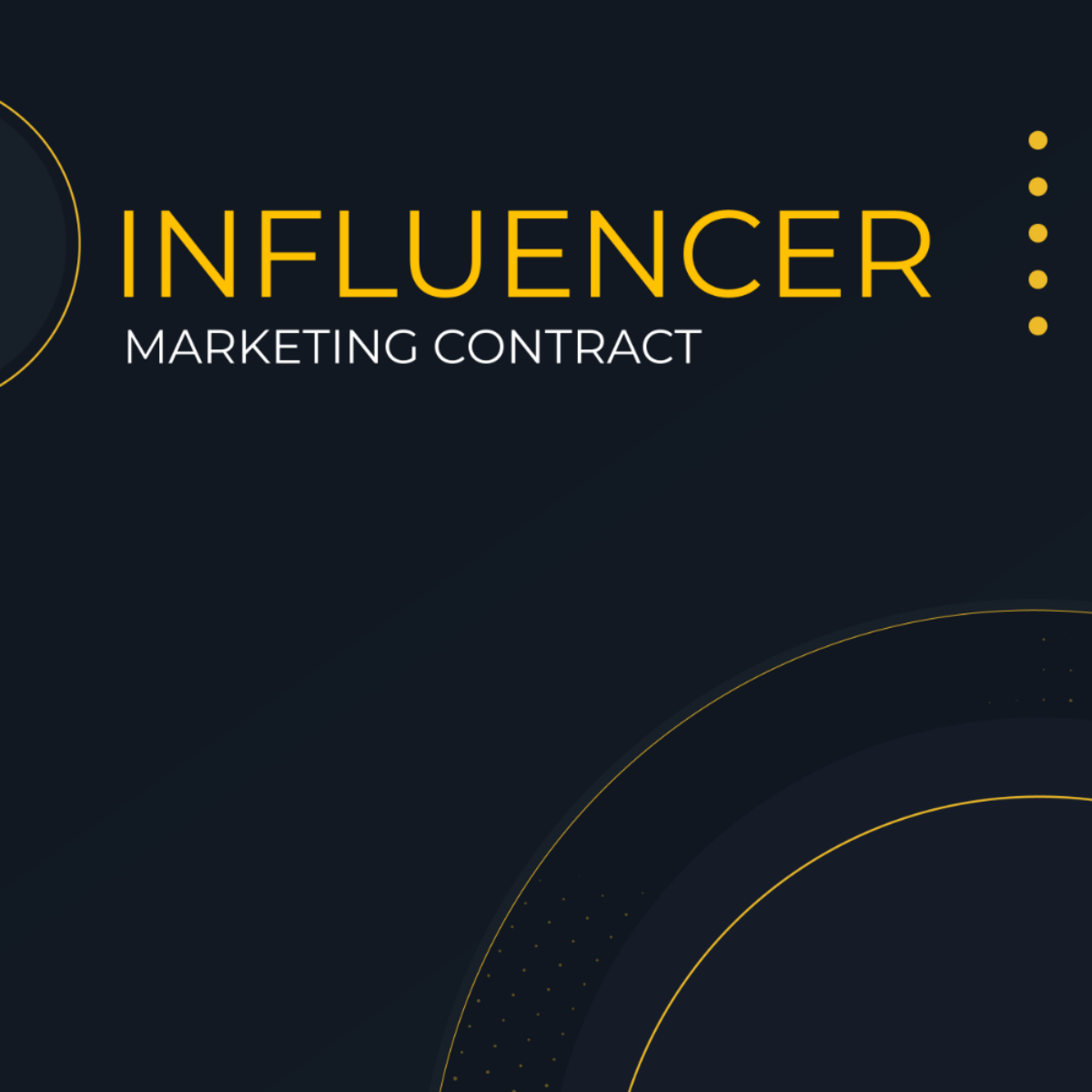 Influencer Marketing Contract Template Edit Online Download Example