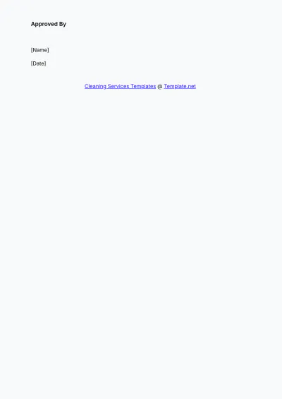 Free Cleaning Services Petty Cash Slip Template to Edit Online