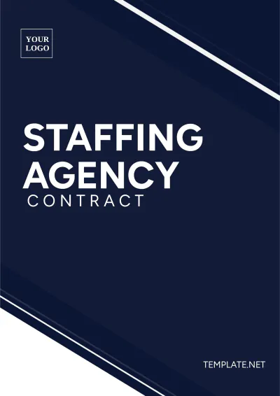 Free Staffing Agency Contract Template to Edit Online