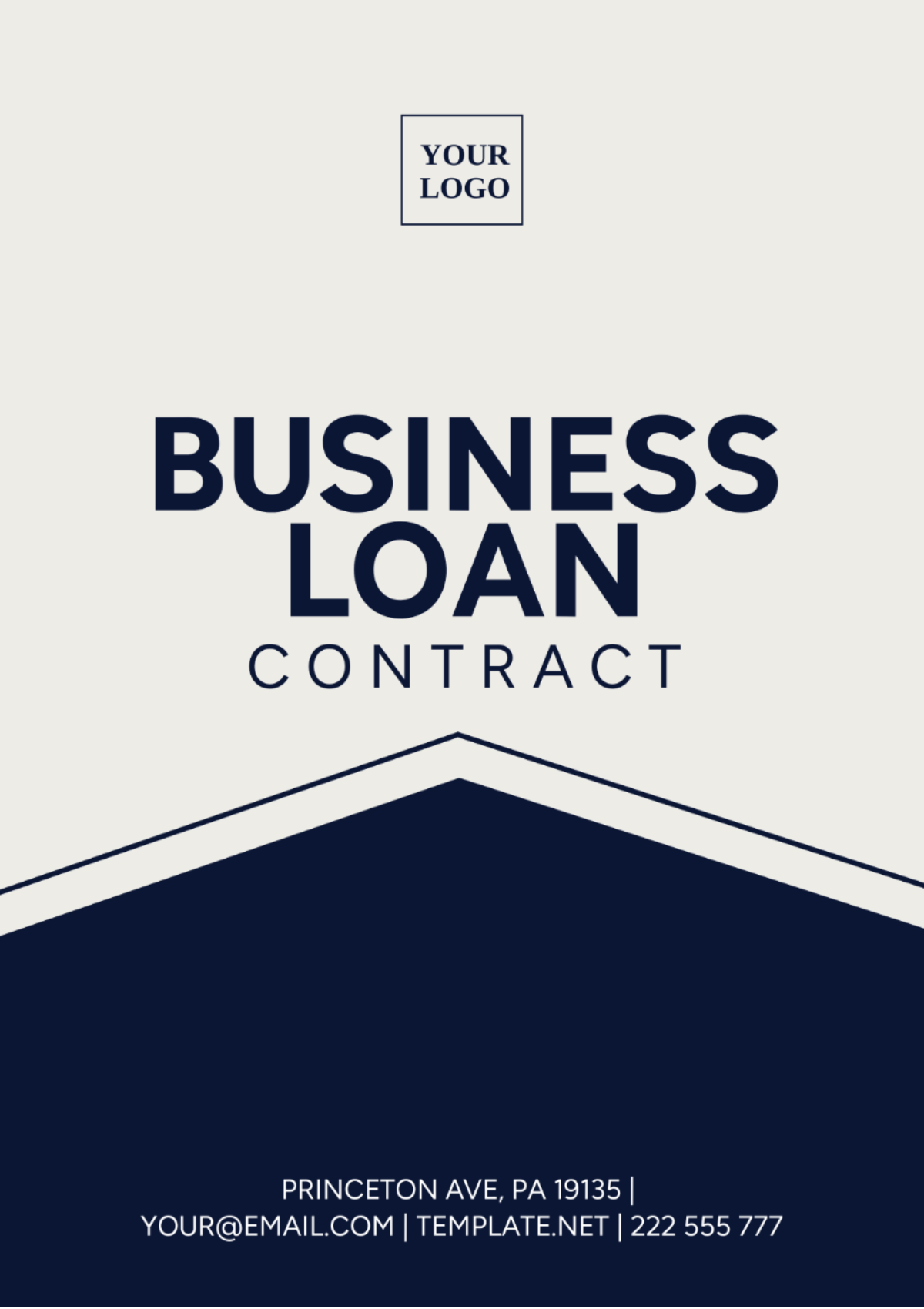 Free Business Loan Contract Template