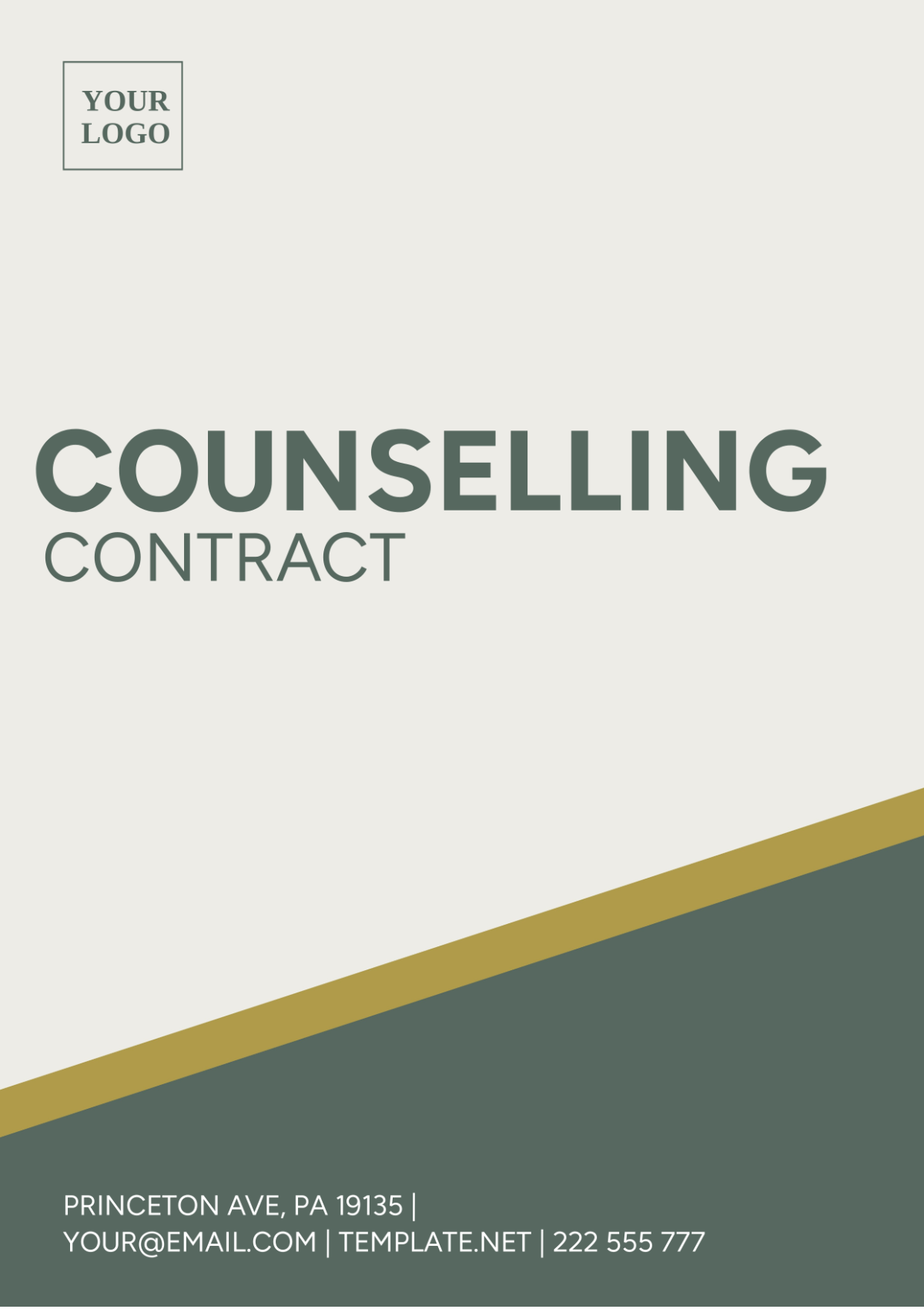 Counselling Contract Template - Edit Online & Download