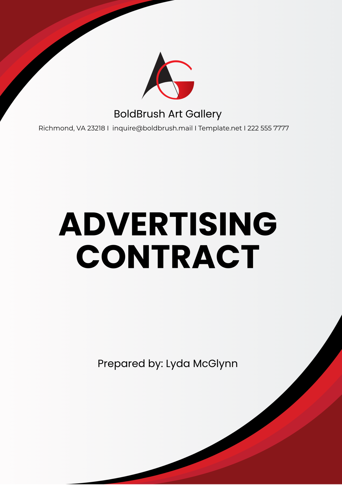 Advertising Contract Template - Edit Online & Download