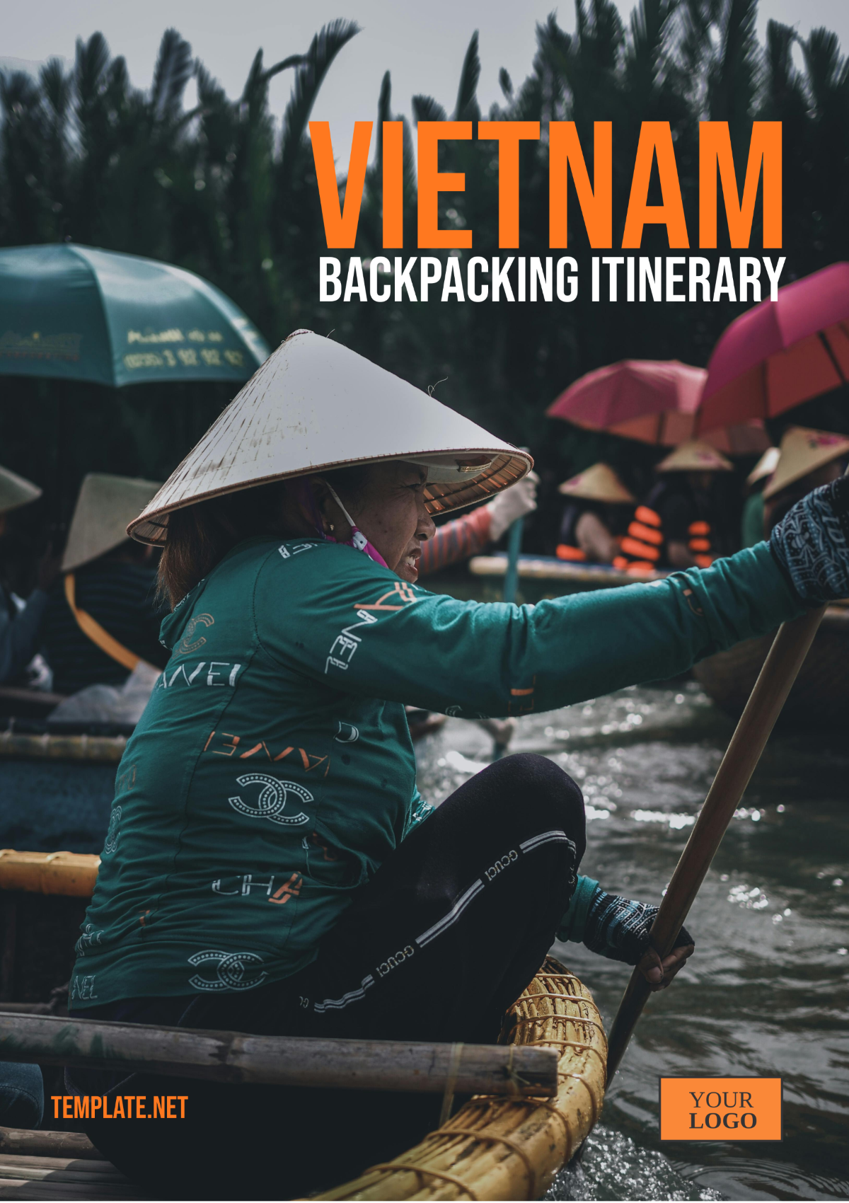 Vietnam Backpacking Itinerary Template - Edit Online & Download