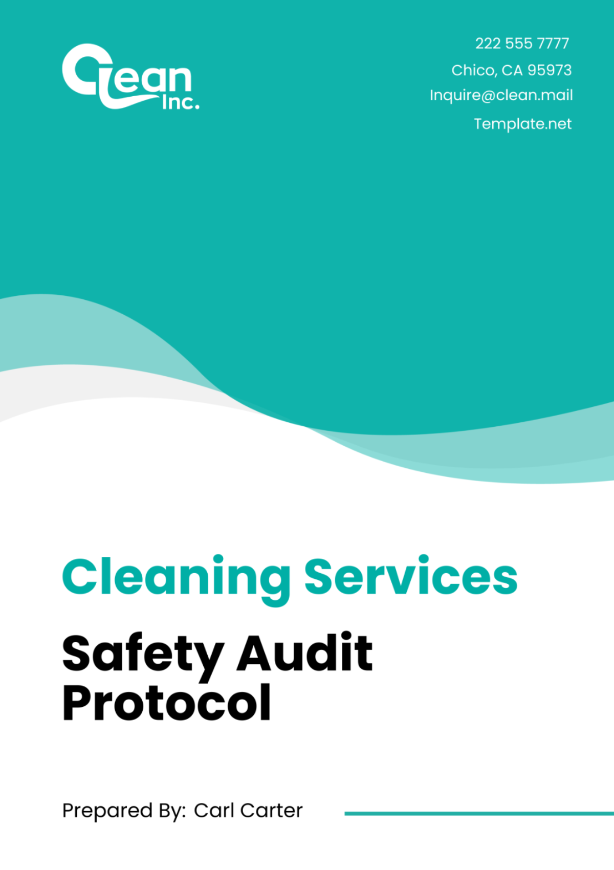 Cleaning Services Safety Audit Protocol Template - Edit Online & Download