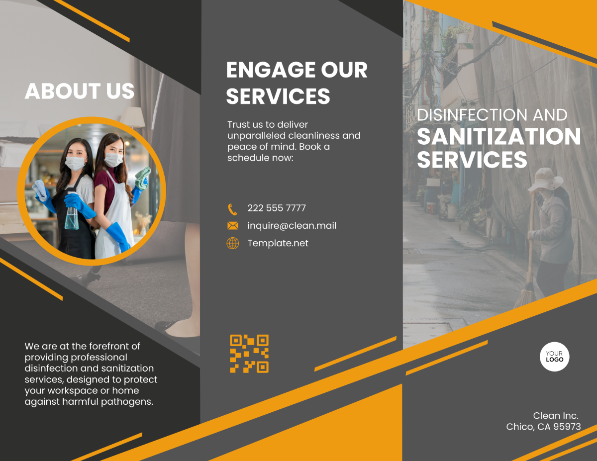 Disinfection and Sanitization Services Brochure