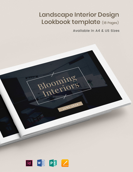 Interior Design Booklet Template | Template.net