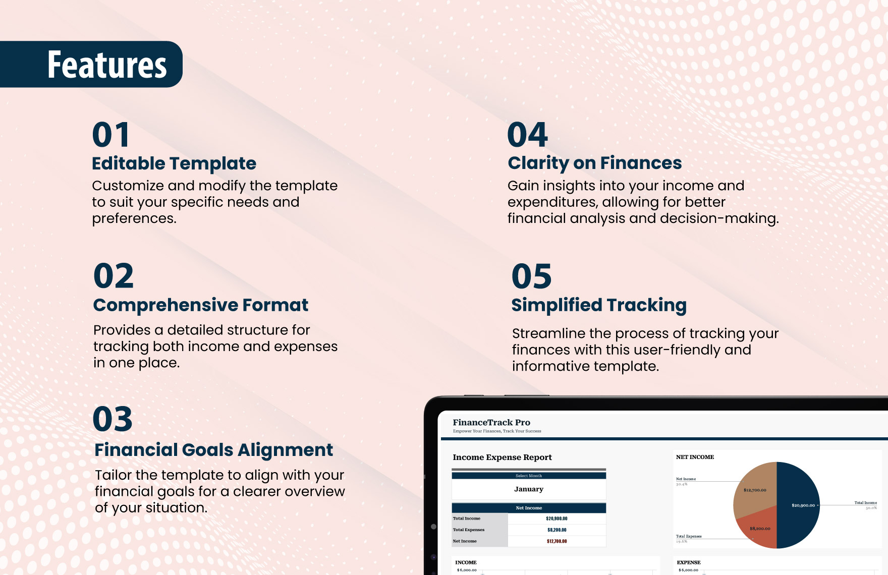 Income Expense Report Template