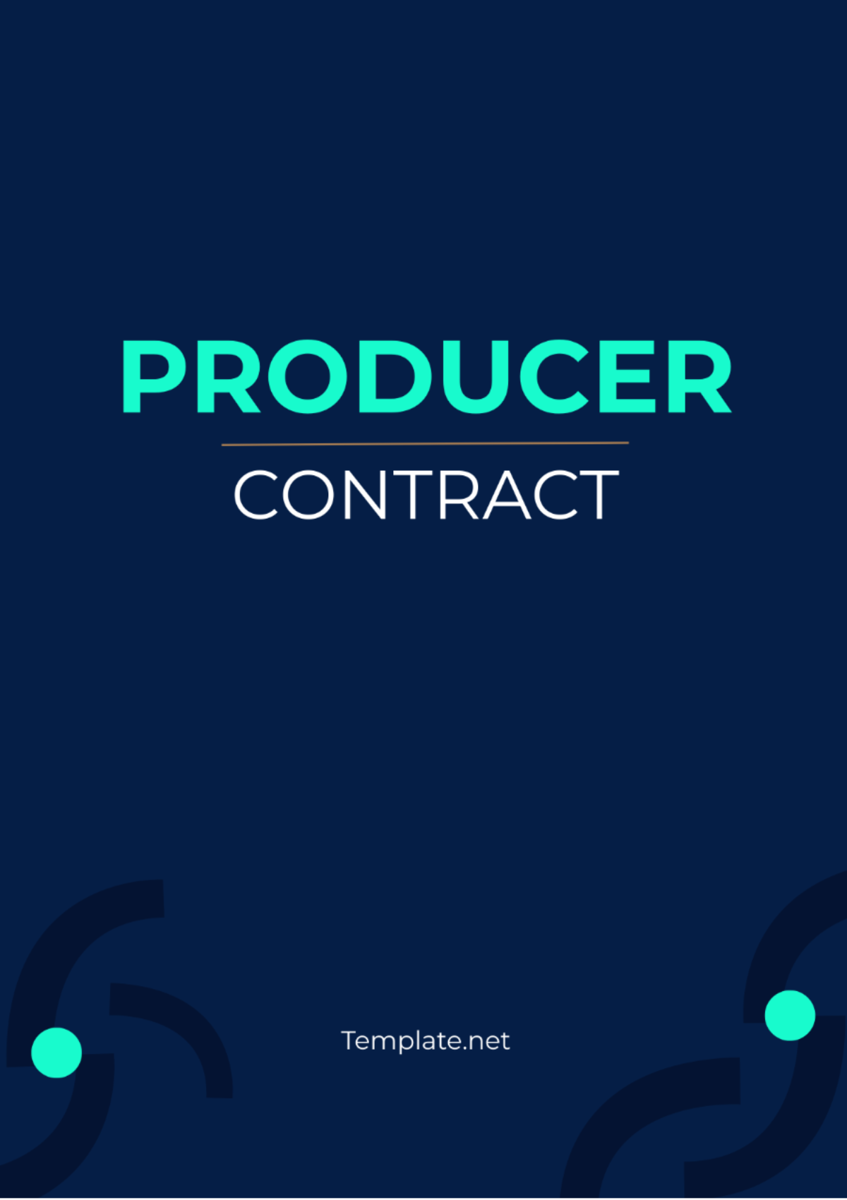 Producer Contract Template - Edit Online & Download