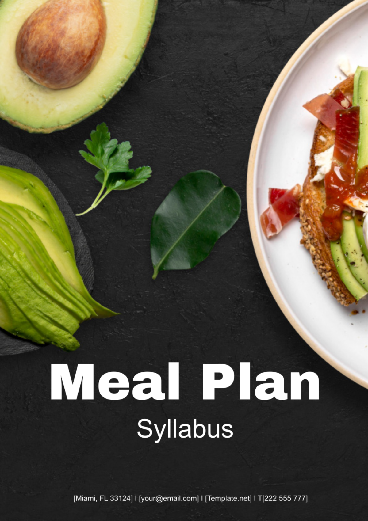 Meal Plan Syllabus Template
