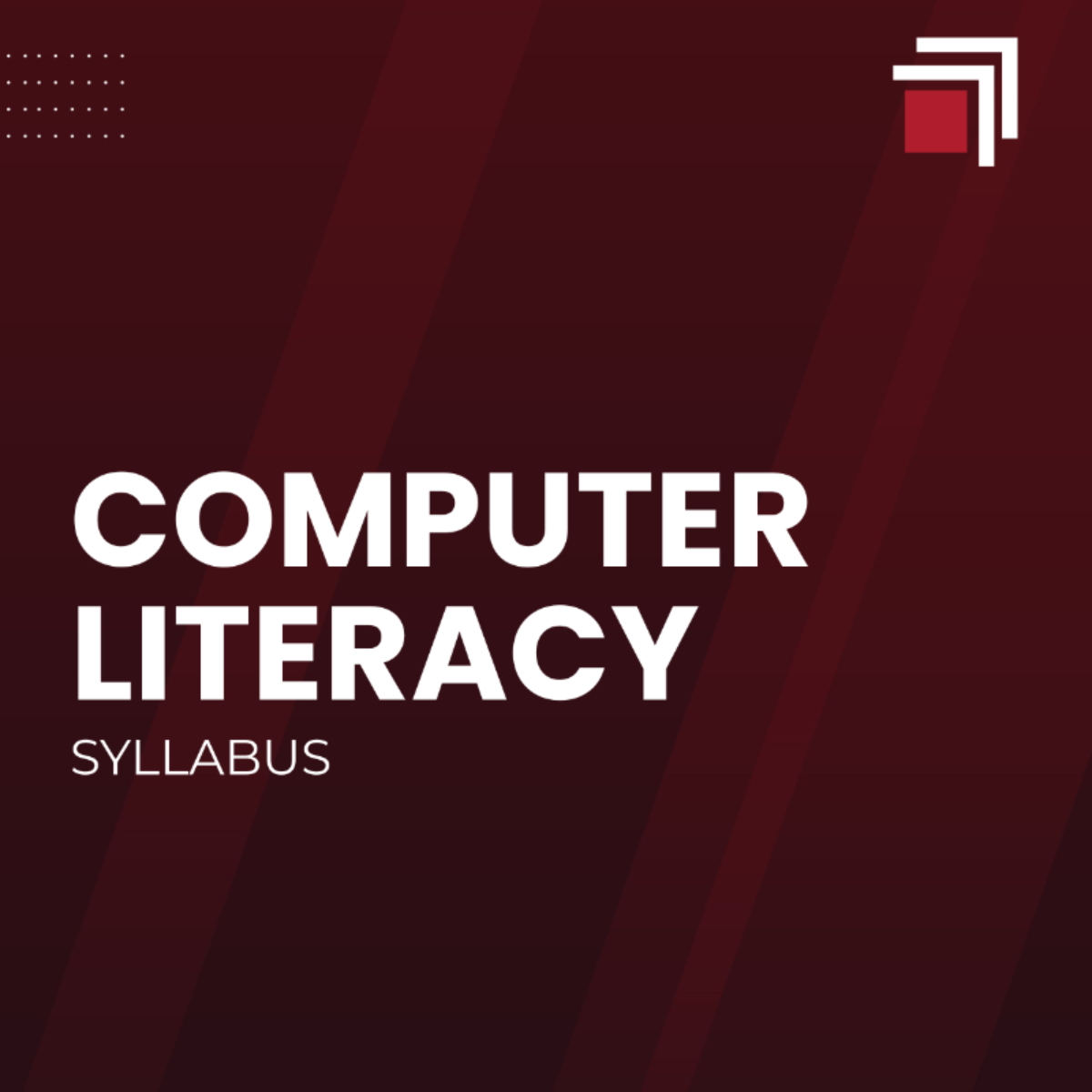 Computer Literacy Syllabus Template - Edit Online & Download Example ...