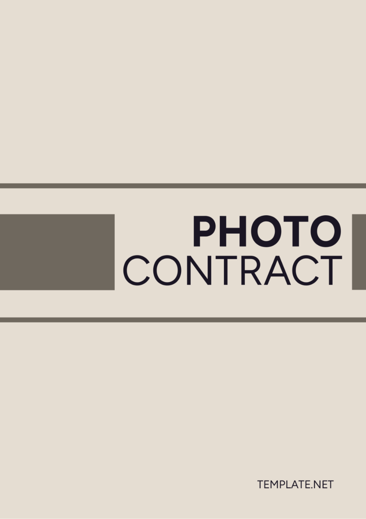 Photo Contract Template - Edit Online & Download