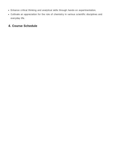 Free Back To School Chemistry Syllabus Template to Edit Online