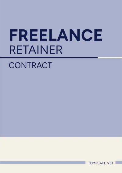 Free Freelance Retainer Contract Template to Edit Online