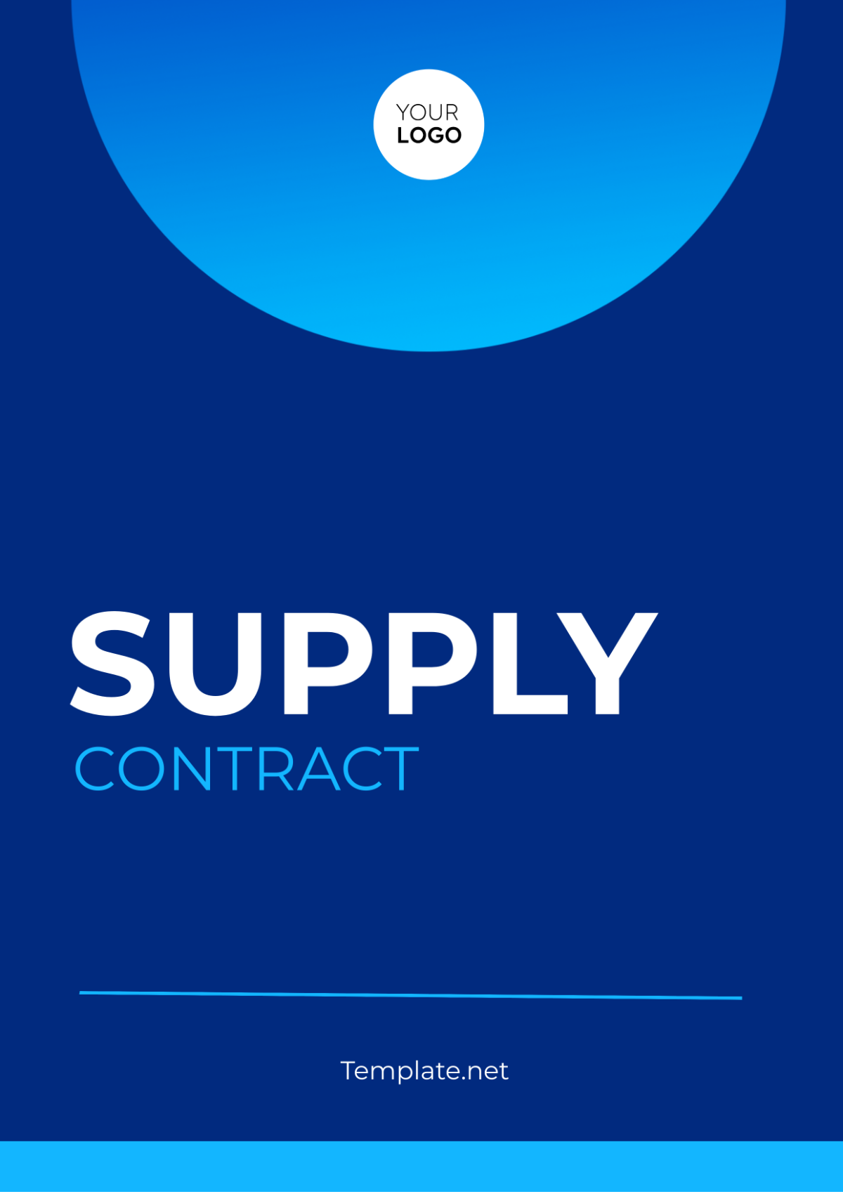 Supply Contract Template - Edit Online & Download