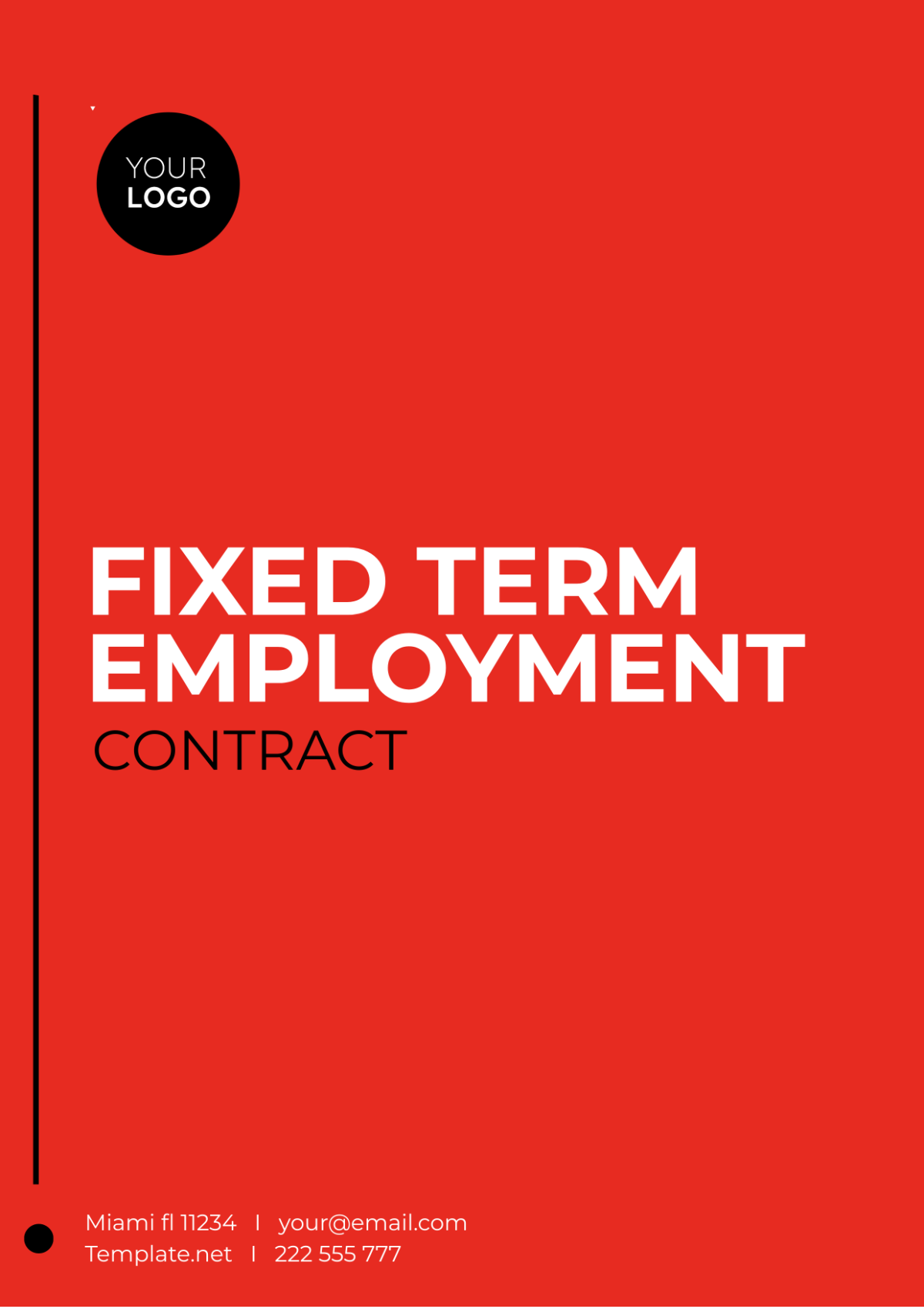 Free Employee Contract Templates Editable And Printable
