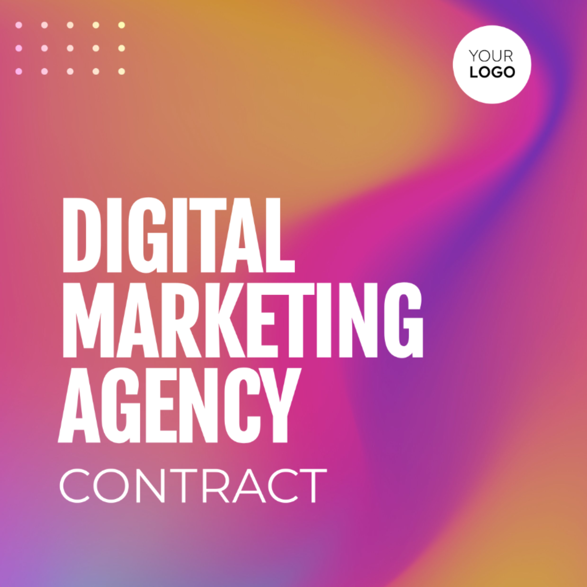 Digital Marketing Agency Contract Template Edit Online And Download Example 3325