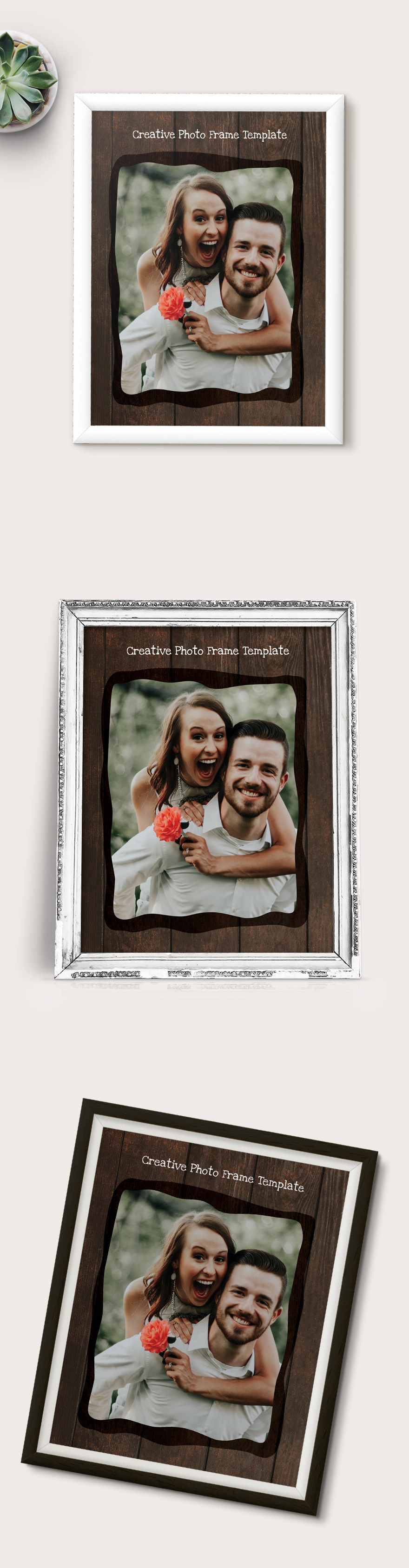 Friends Photo Frame Template Word, PSD