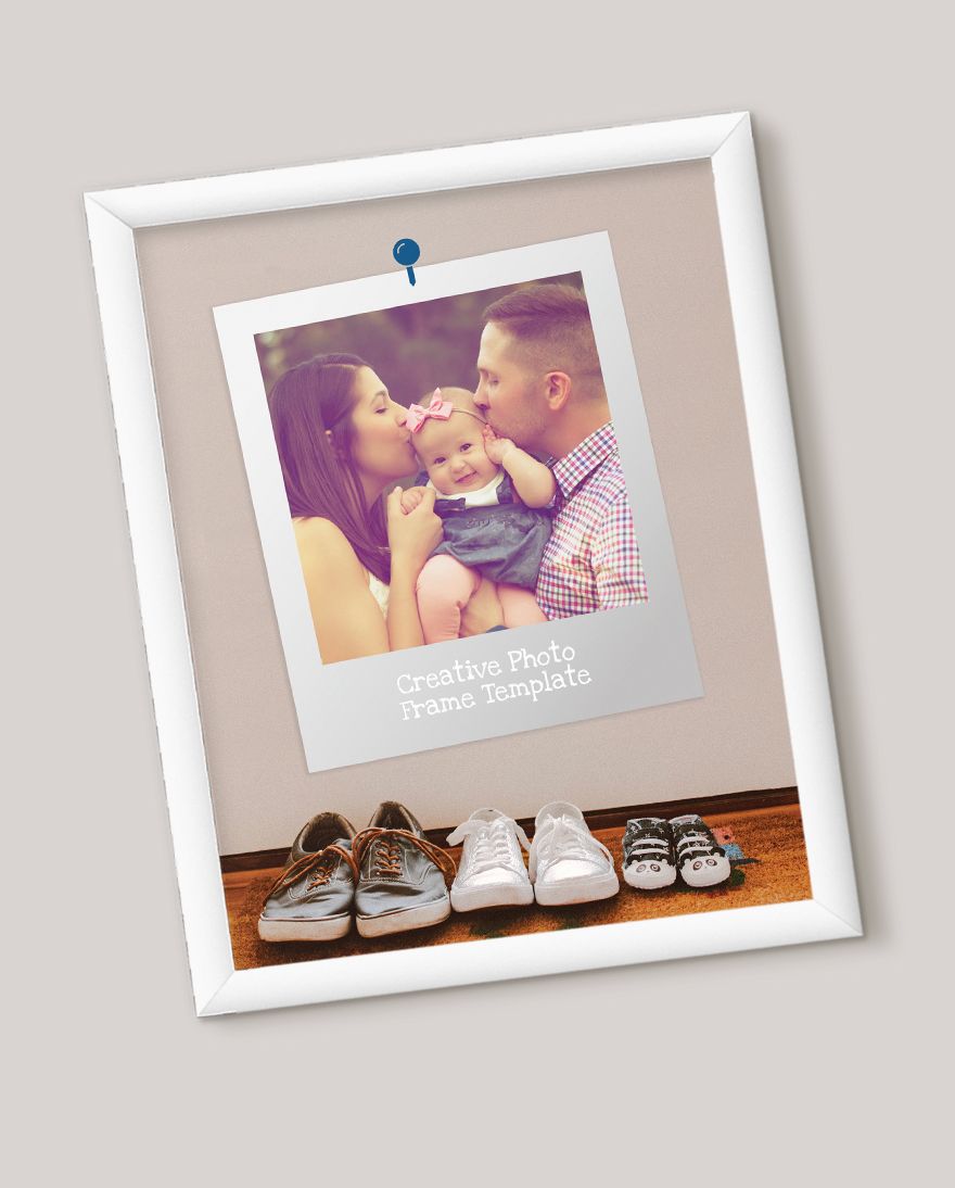 Family Photo Frame Template