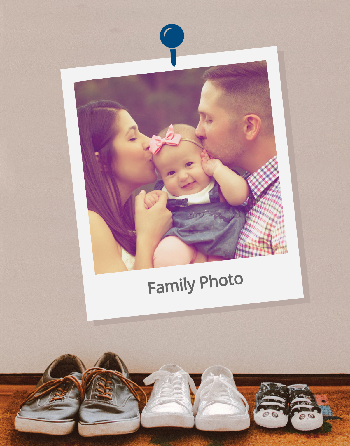 Family Photo Frame Template