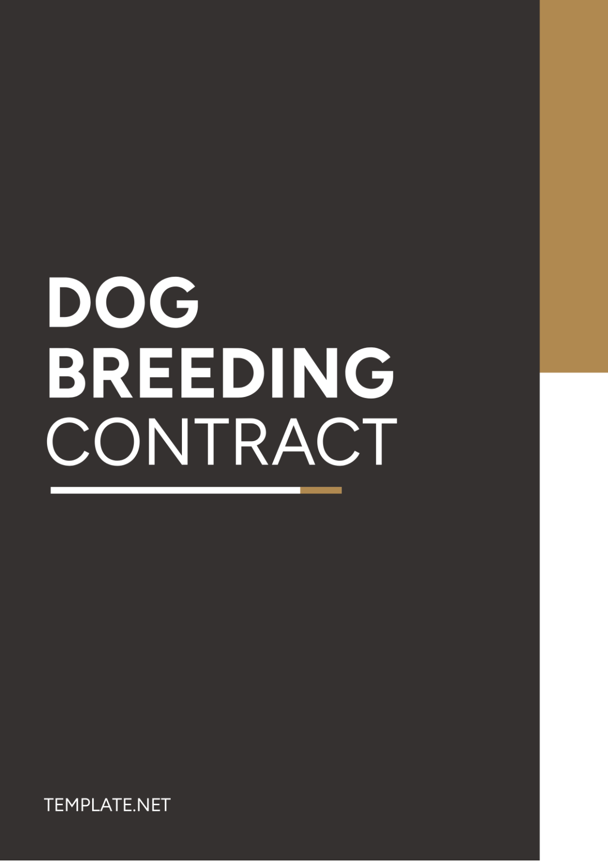 Dog Breeding Contract Template - Edit Online & Download