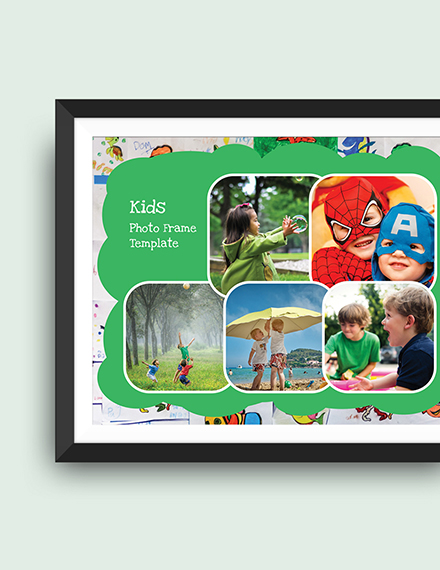 Free Kids Photo Frame Template to Edit Online